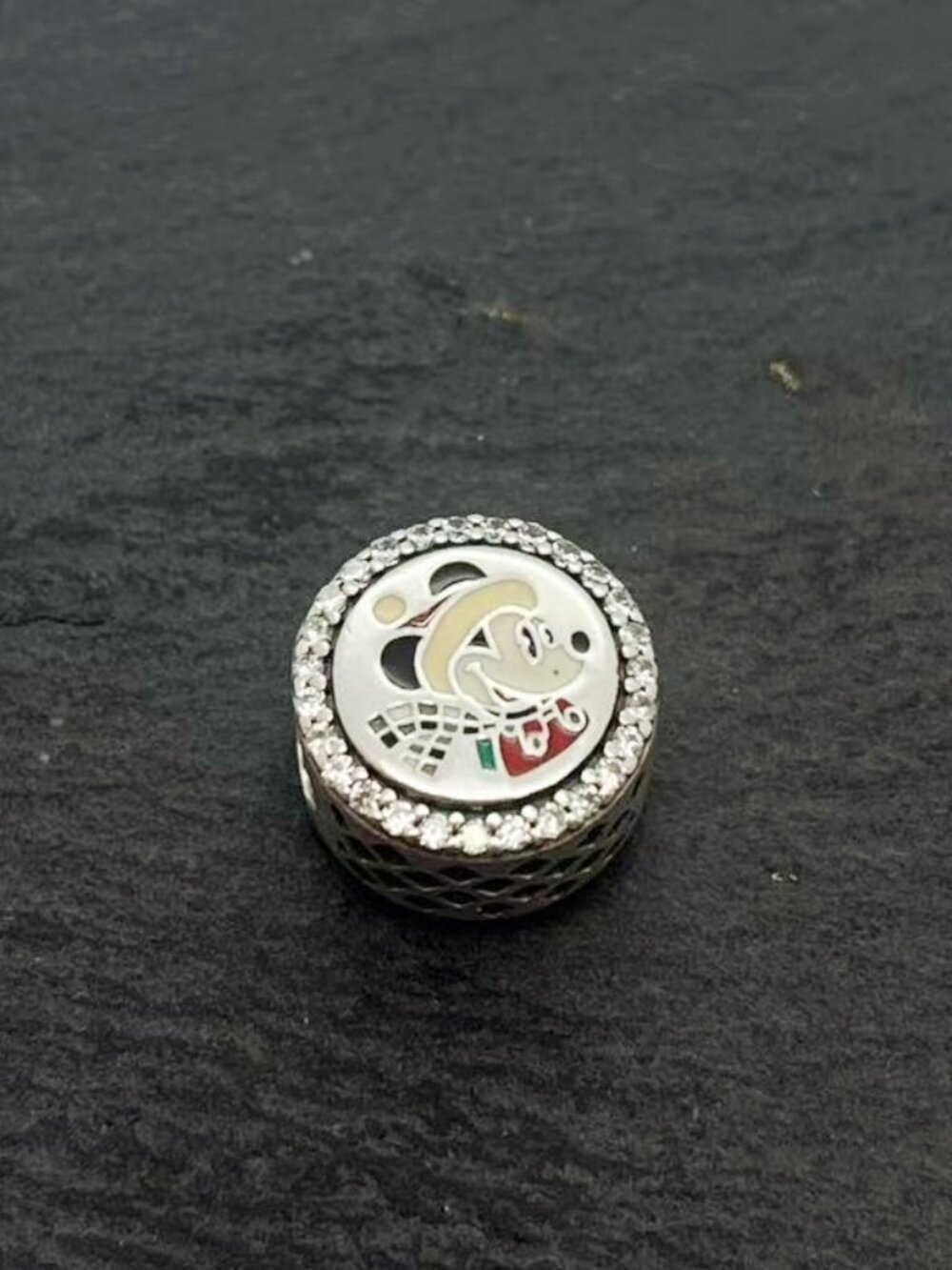 Pandora Disney Mickey Mouse Noel Christmas Bead Charm Holiday Jewelry